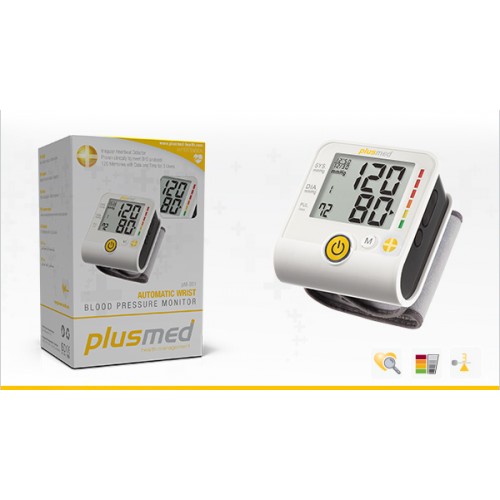 PLUSMED OTOMATİK  BİLEKTEN ÖLÇEN TANSİYON ALETİ